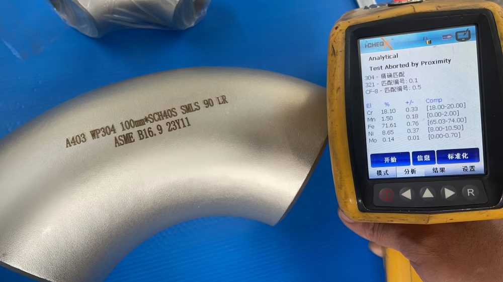 A403 WP304 codo 90 LR